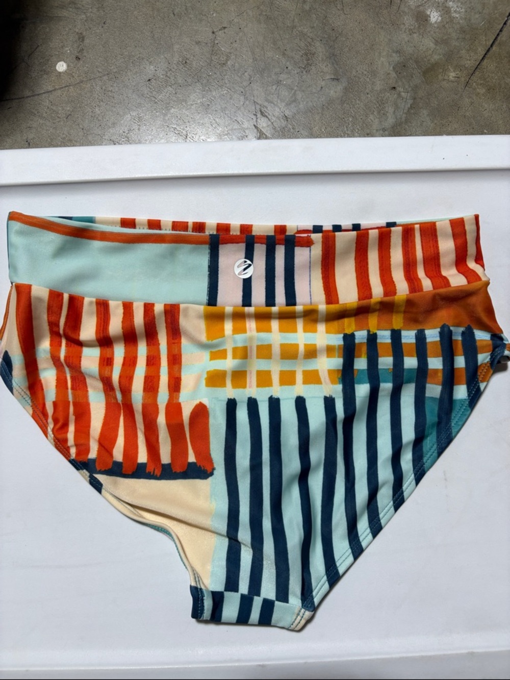 Nani Swimwear Cascade Ray Colorblock Bikini Bottoms - Picture 6 of 9
